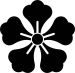 五つ離れ唐花紋